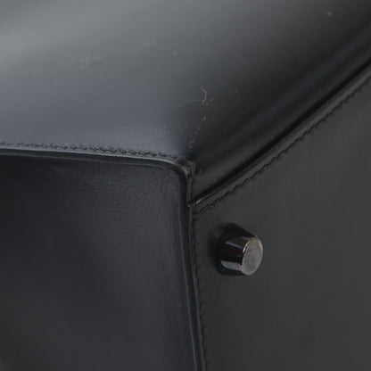 HERMÈS Hermès Kelly 32 Serie Black Ruthenium Hardware A