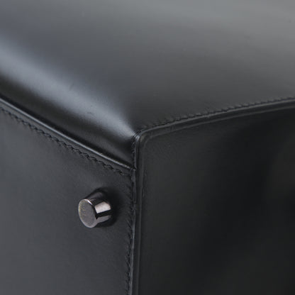 HERMÈS Hermès Kelly 32 Serie Black Ruthenium Hardware A