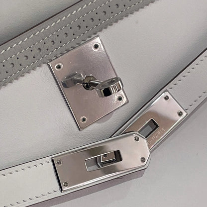 HERMÈS エルメス ケリーギリーズ32 グリパール ホワイト