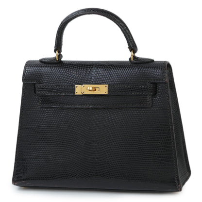 HERMÈS Hermes Mini Mini Kelly Black 