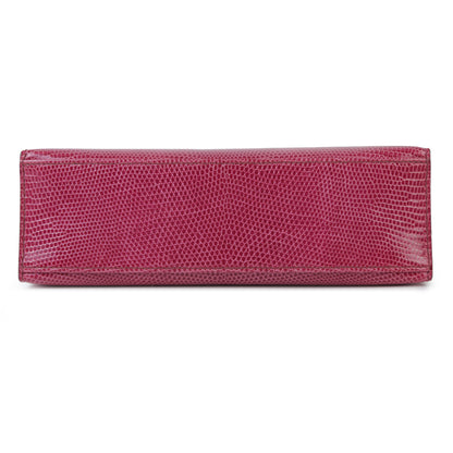 HERMÈS エルメス ポシェットケリー フューシャピンク リザード