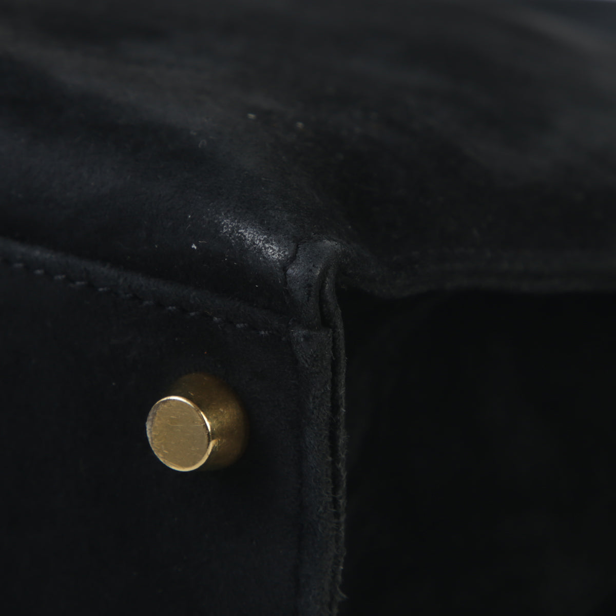 HERMÈS Hermes Kelly 28 Serie Black 