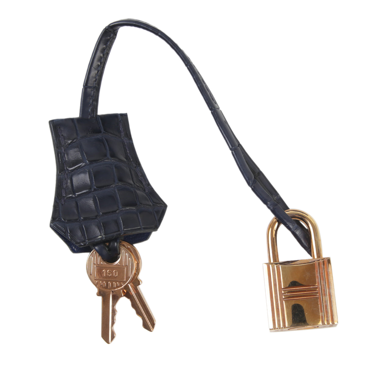 HERMÈS Hermes Birkin 25 Touch Blue Saphir Blue Marine Crocodile Alligator Matte