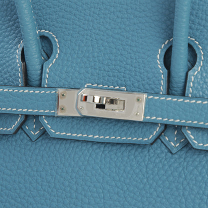 HERMÈS エルメス バーキン25 ブルージーン