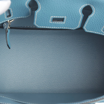 HERMÈS エルメス バーキン25 ブルージーン