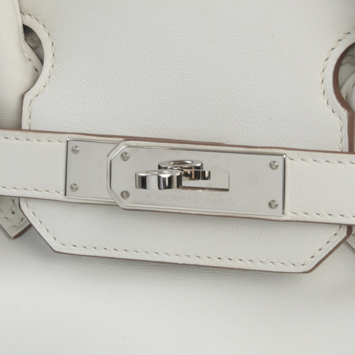 HERMÈS Hermes Birkin 30 Gillies Gripart White 