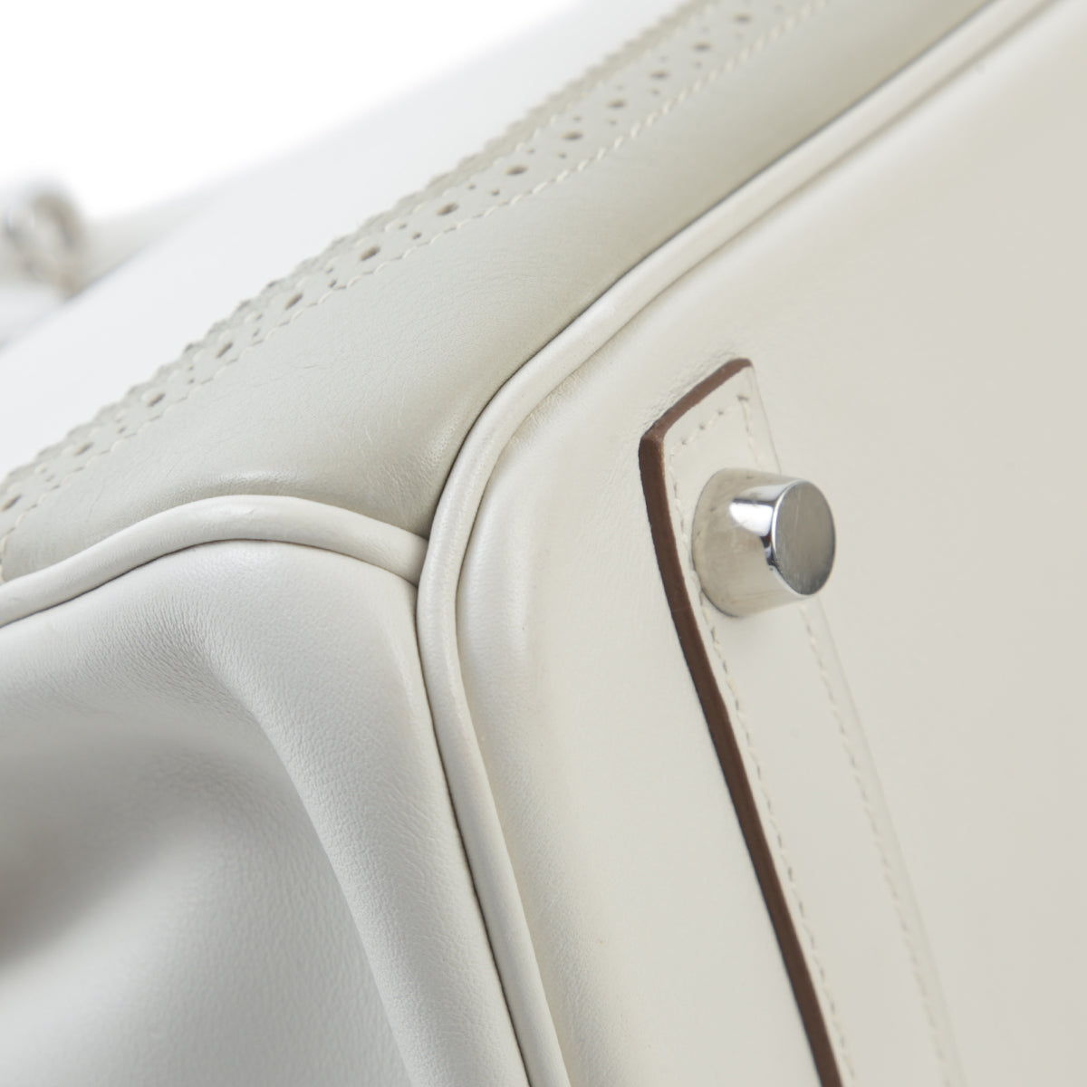 HERMÈS Hermes Birkin 30 Gillies Gripart White 