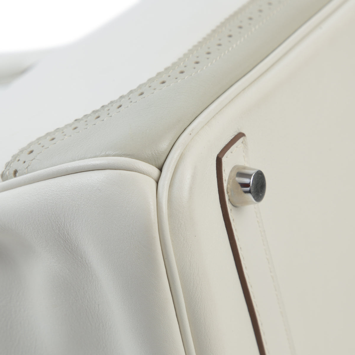 HERMÈS Hermes Birkin 30 Gillies Gripart White 