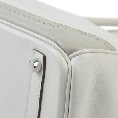 HERMÈS Hermes Birkin 30 Gillies Gripart White 