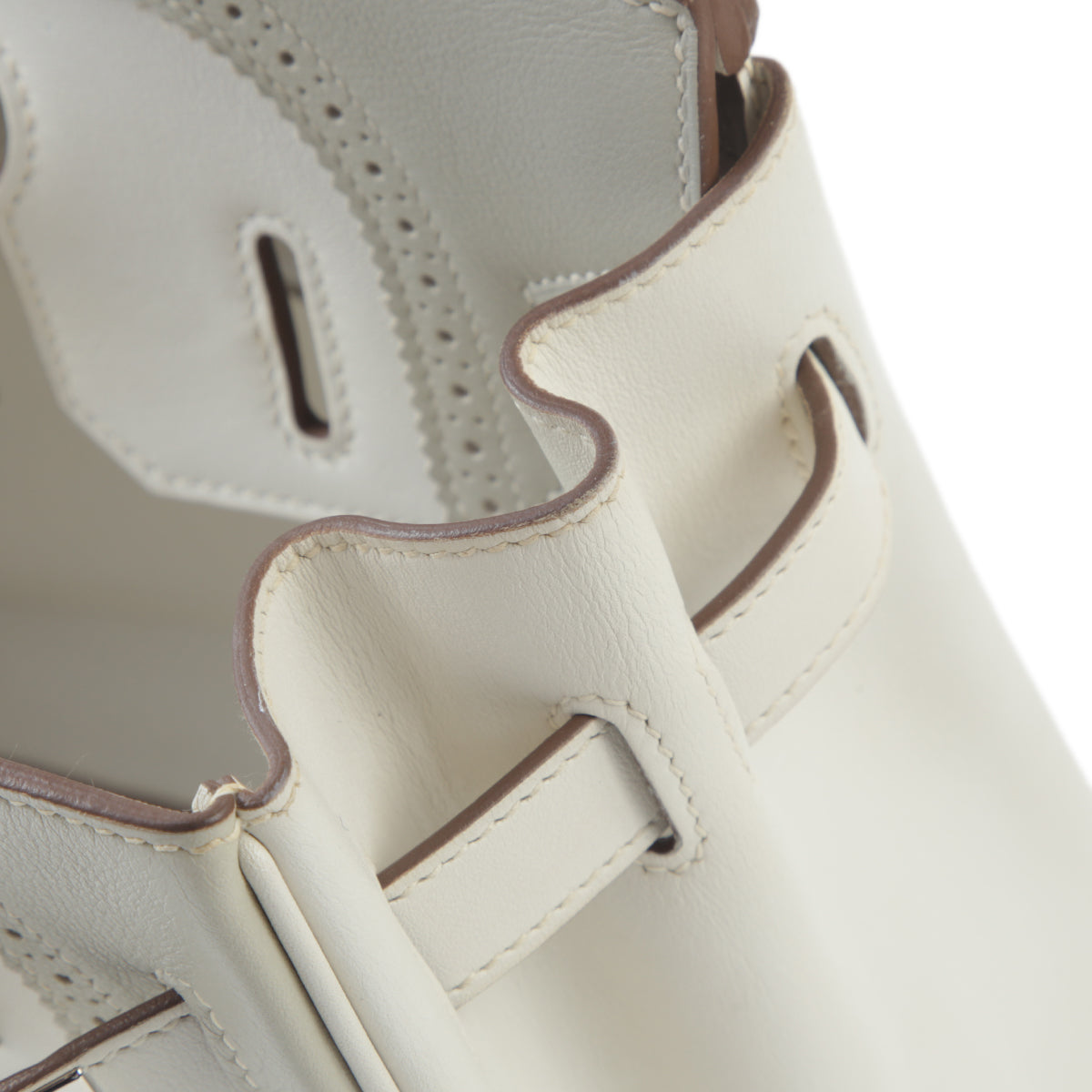 HERMÈS Hermes Birkin 30 Gillies Gripart White 