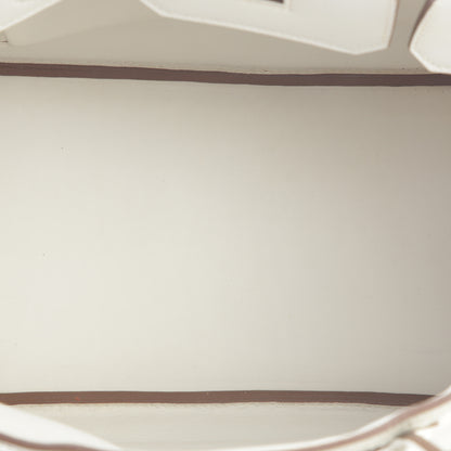 HERMÈS Hermes Birkin 30 Gillies Gripart White 