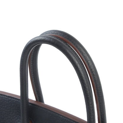 HERMÈS エルメス バーキン30 クラブ フォーブ ブルーインディゴ