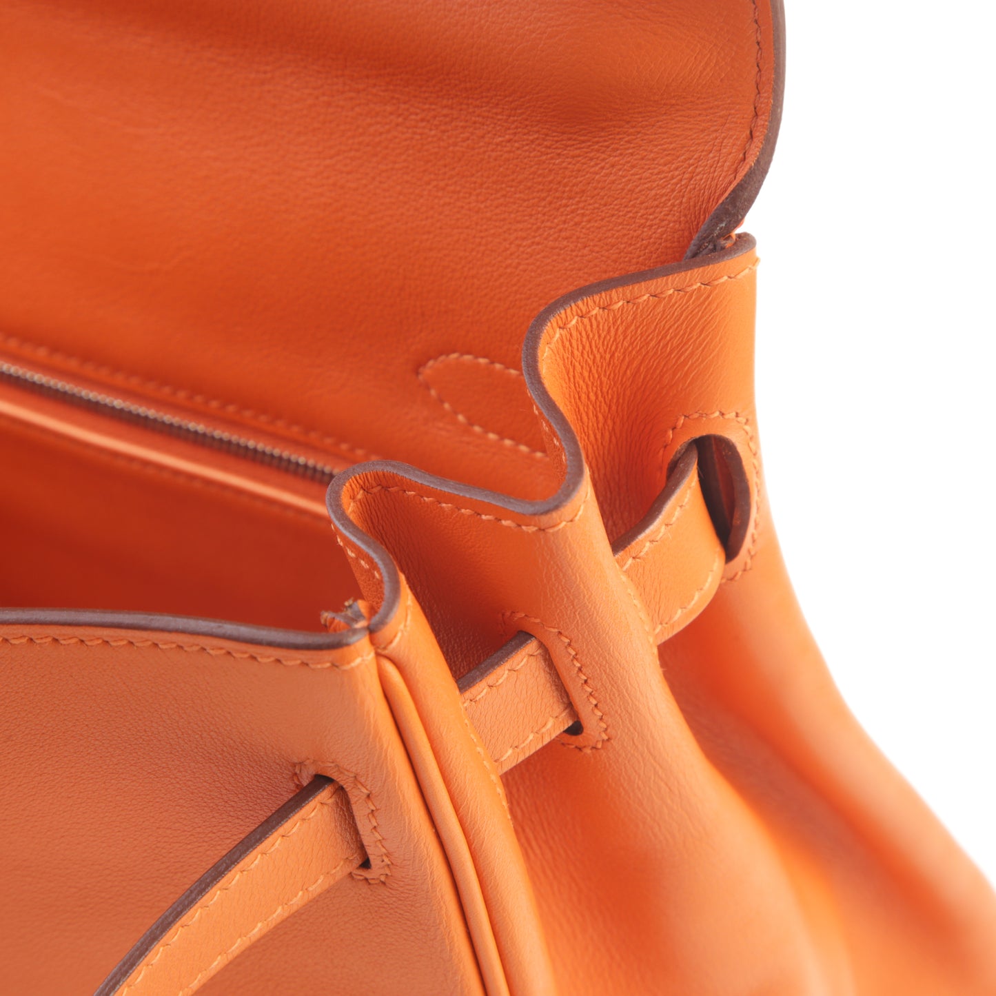 HERMÈS エルメス ケリーラキ35 オレンジ