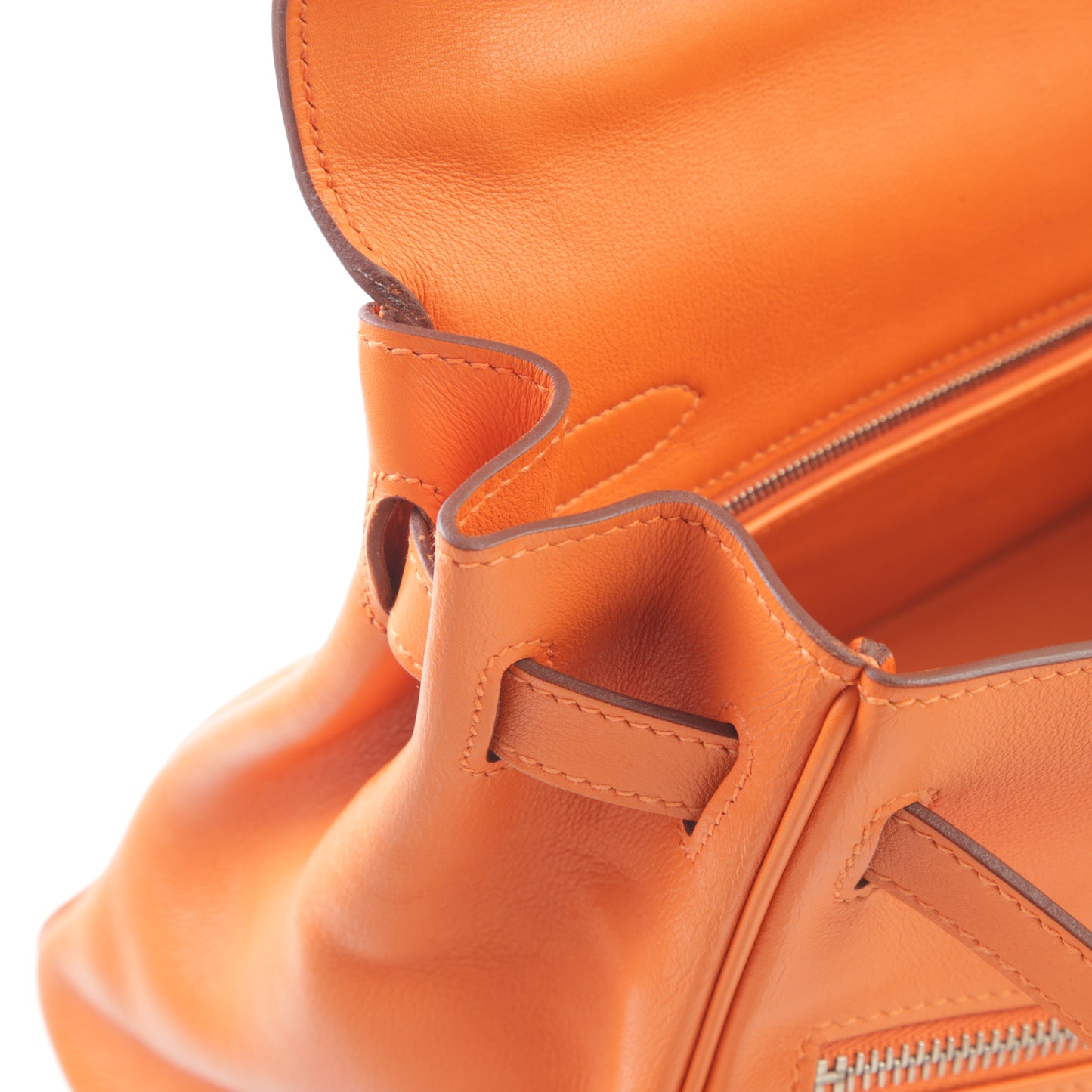 HERMÈS エルメス ケリーラキ35 オレンジ