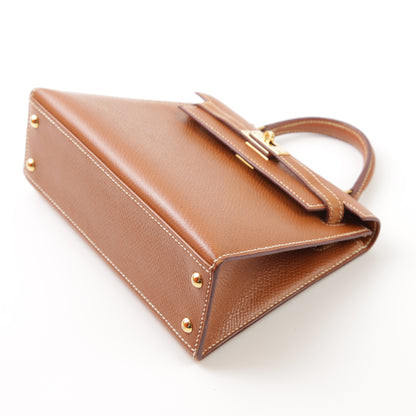 HERMÈS エルメス ミニミニケリー ゴールド