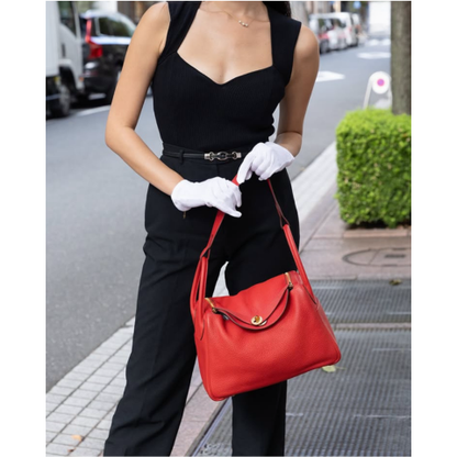 HERMÈS エルメス リンディ 30 ルージュトマト