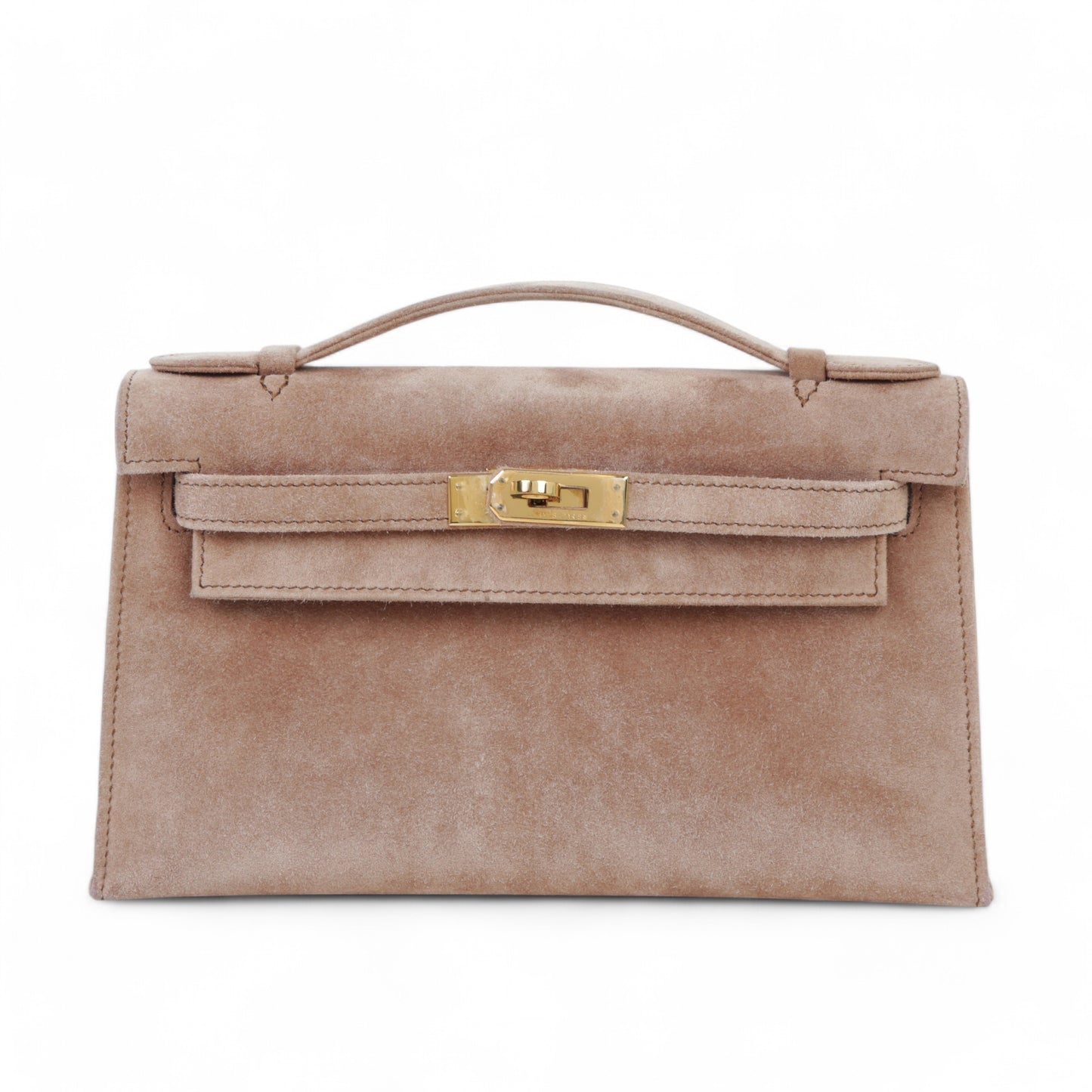 HERMÈS エルメス ポシェットケリー ブラウン