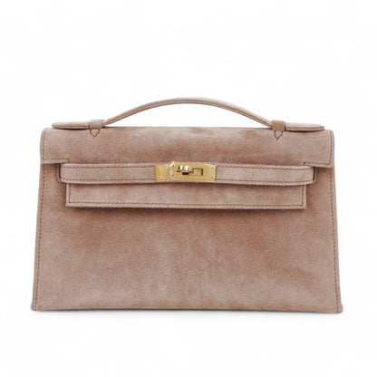 HERMÈS エルメス ポシェットケリー ブラウン