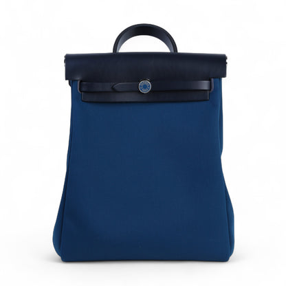 HERMÈS エルメス エールバッグ ジップ アド PM アズール ブルーアンクル