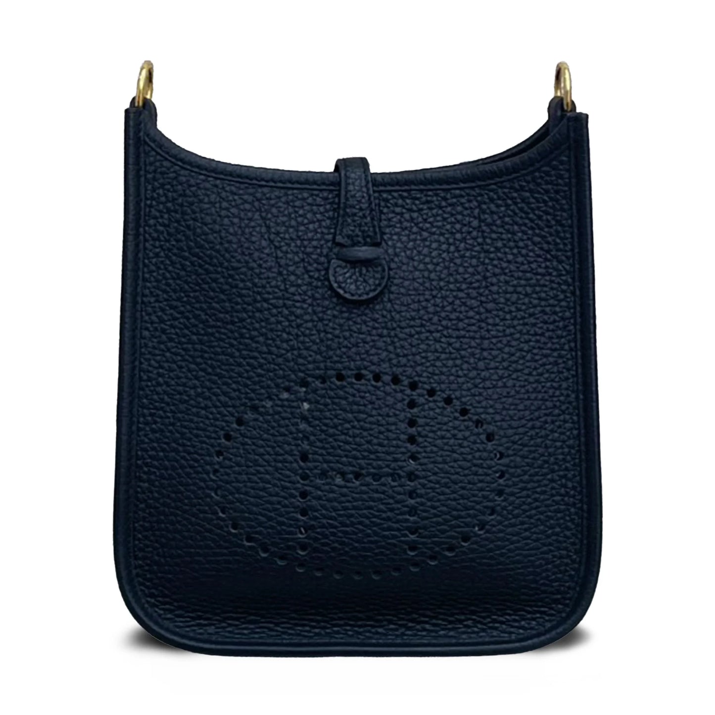 HERMÈS エルメス エブリンTPM バンドリエール112cm ブラック