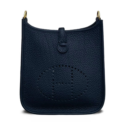 HERMÈS エルメス エブリンTPM バンドリエール112cm ブラック