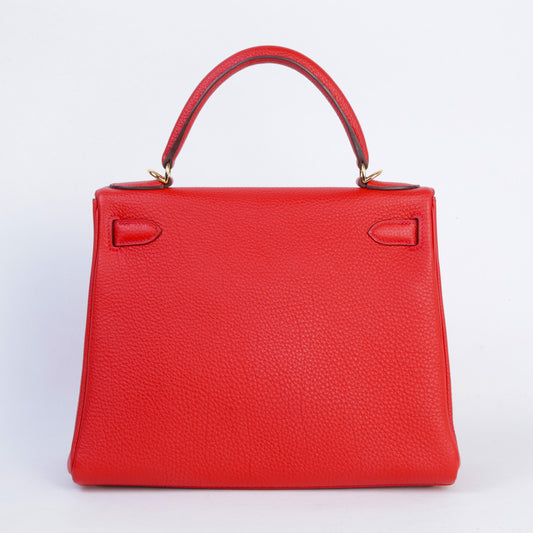 HERMÈS エルメス ケリー28 ゼラニウム