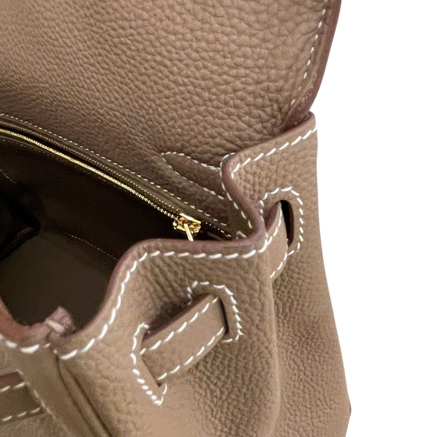 HERMÈS エルメス ケリー25 エトゥープ トゴ