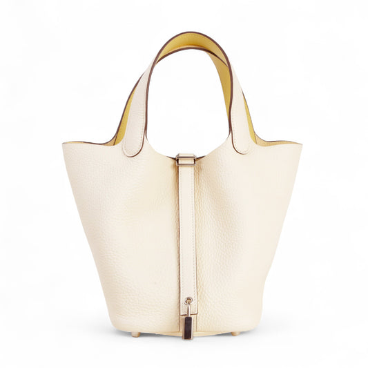 HERMÈS エルメス ピコタンロックPM エクラ ナタ ジョーヌ