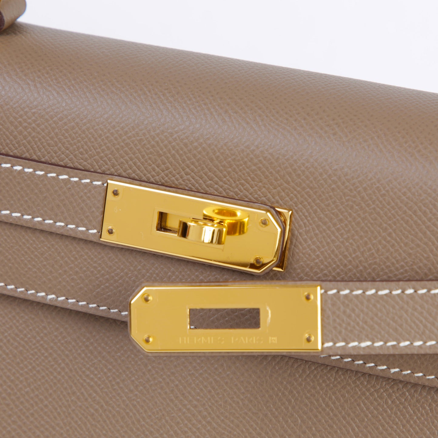 HERMÈS エルメス ケリー28 セリエ エトゥープ