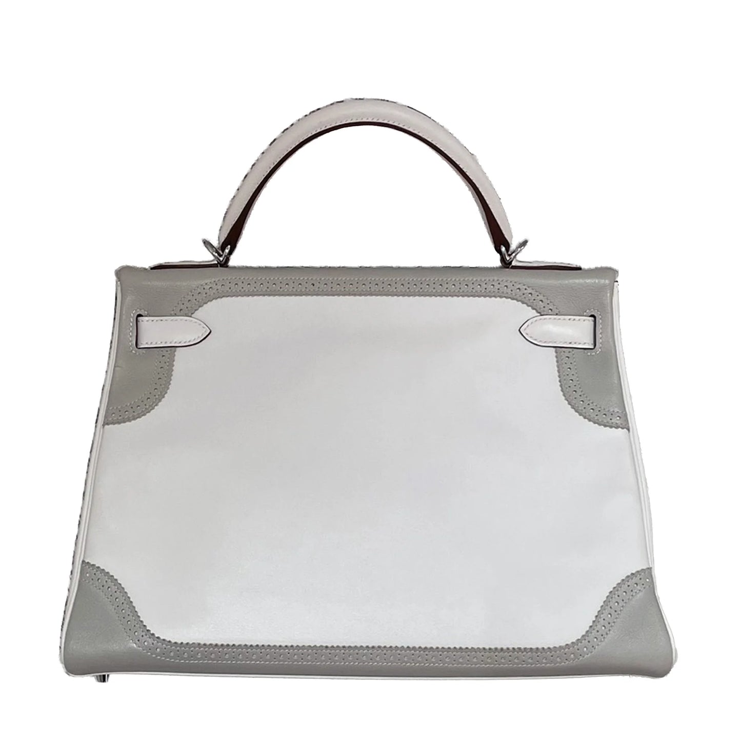 HERMÈS エルメス ケリーギリーズ32 グリパール ホワイト