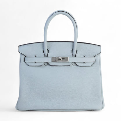 HERMÈS エルメス バーキン30 ブルーペール