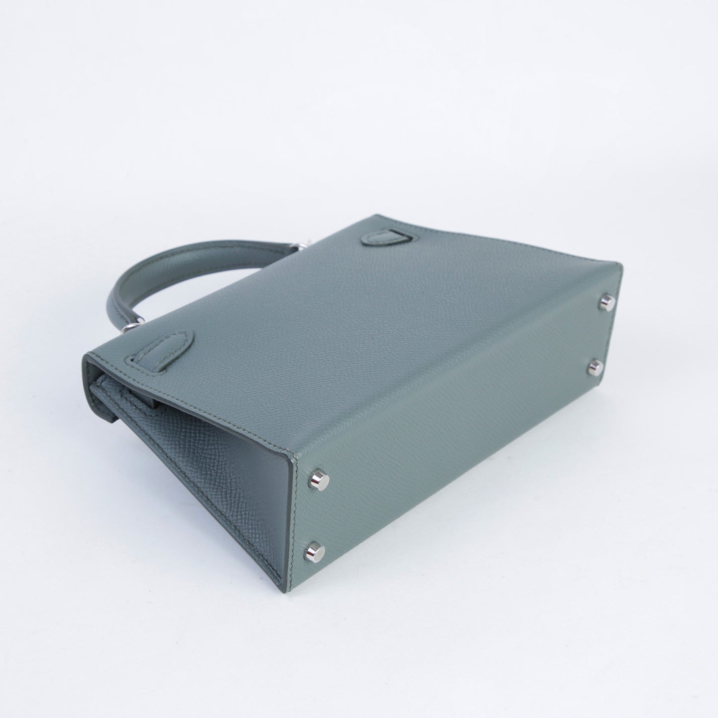 HERMÈS エルメス ミニケリー2 ヴェール アマンド