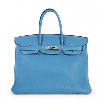 HERMÈS エルメス バーキン35 ブルージーン