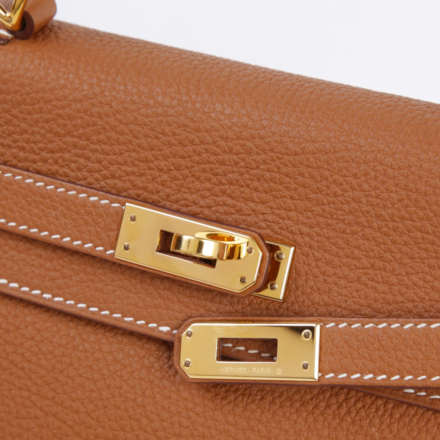 HERMÈS エルメス ケリー25 内縫い ゴールド