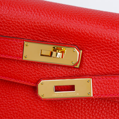 HERMÈS エルメス ケリー28 ゼラニウム