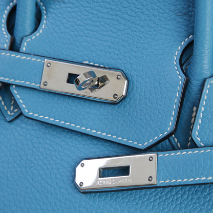 HERMÈS エルメス バーキン35 ブルージーン