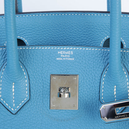 HERMÈS エルメス バーキン30 ブルージーン