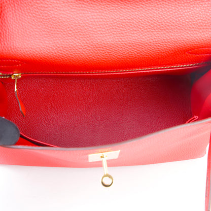 HERMÈS エルメス ケリー28 ゼラニウム