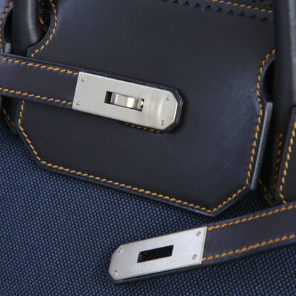HERMÈS エルメス バーキン40 ギリーズ ネイビー ブラック
