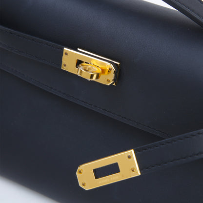 HERMÈS エルメス ポシェットケリー ブラック
