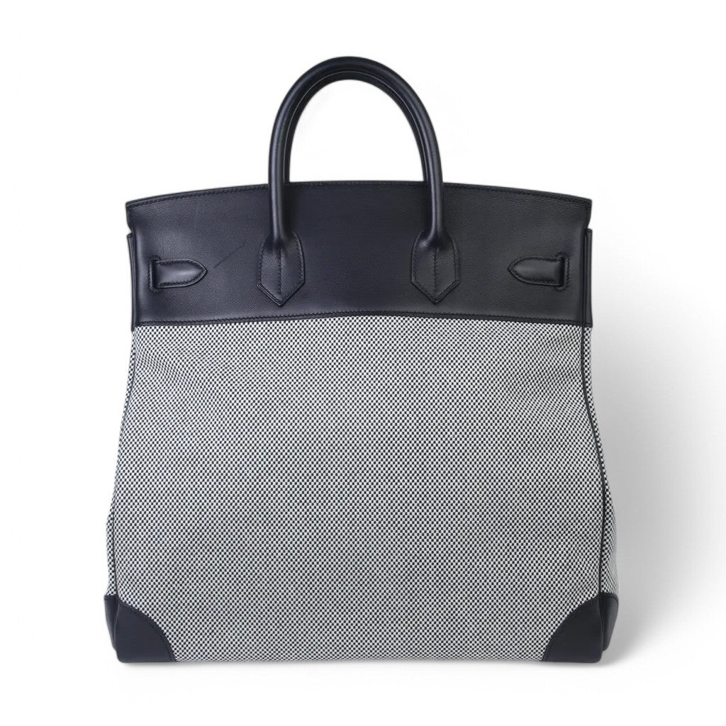 HERMÈS Hermes Haute Couture 40 Black Ecru 