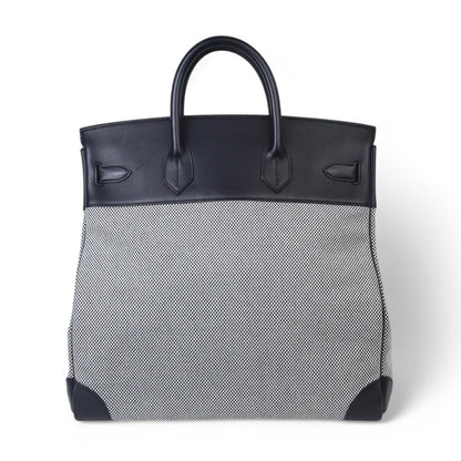 HERMÈS Hermes Haute Couture 40 Black Ecru 