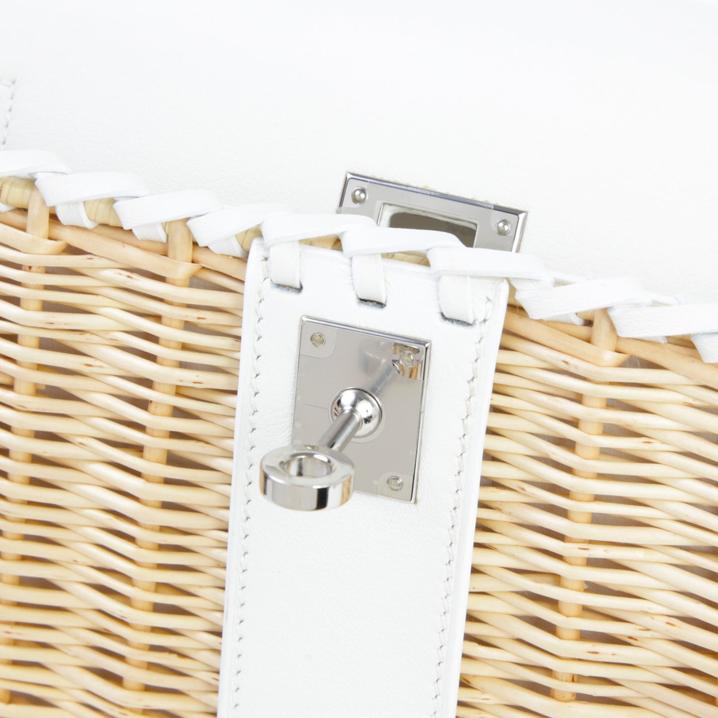 HERMÈS エルメス ケリーピクニック ミニ ニューホワイト