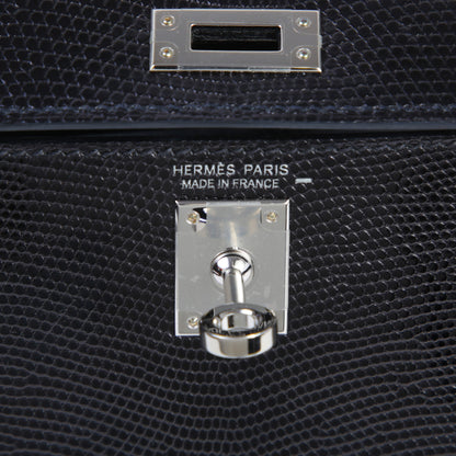 HERMÈS エルメス ミニケリー2 ブラック リザード