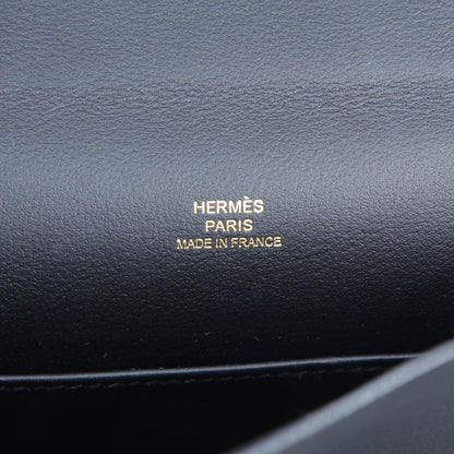 HERMÈS エルメス ポシェットケリー ブラック