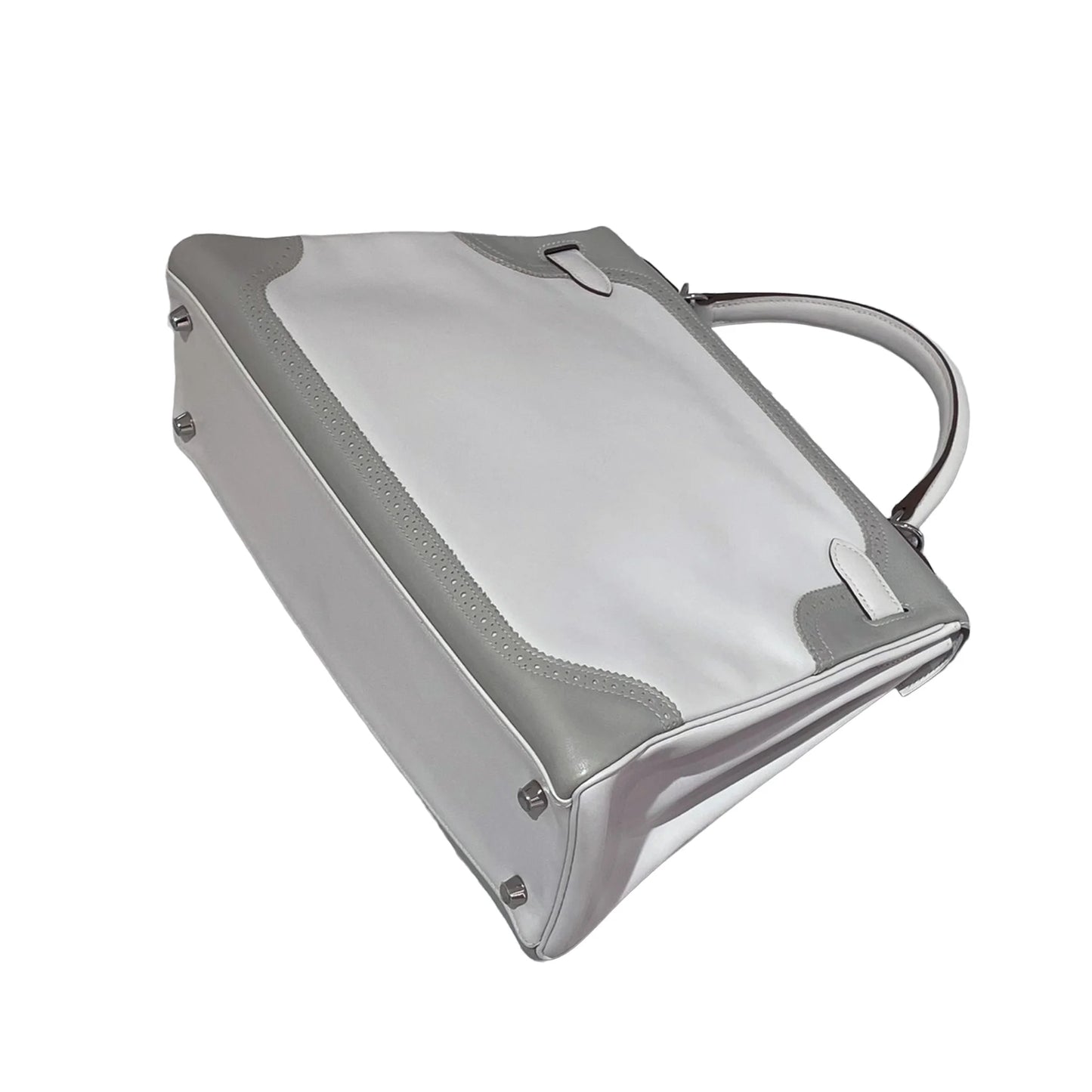 HERMÈS エルメス ケリーギリーズ32 グリパール ホワイト