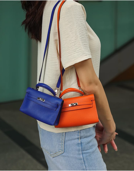 HERMÈS エルメス タイニーケリー ブルーエレクトリック