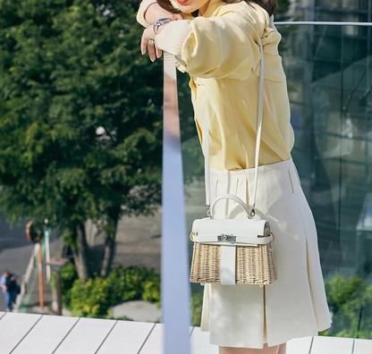 HERMÈS エルメス ケリーピクニック ミニ ニューホワイト