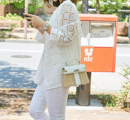 HERMÈS エルメス ケリーピクニック ミニ ニューホワイト