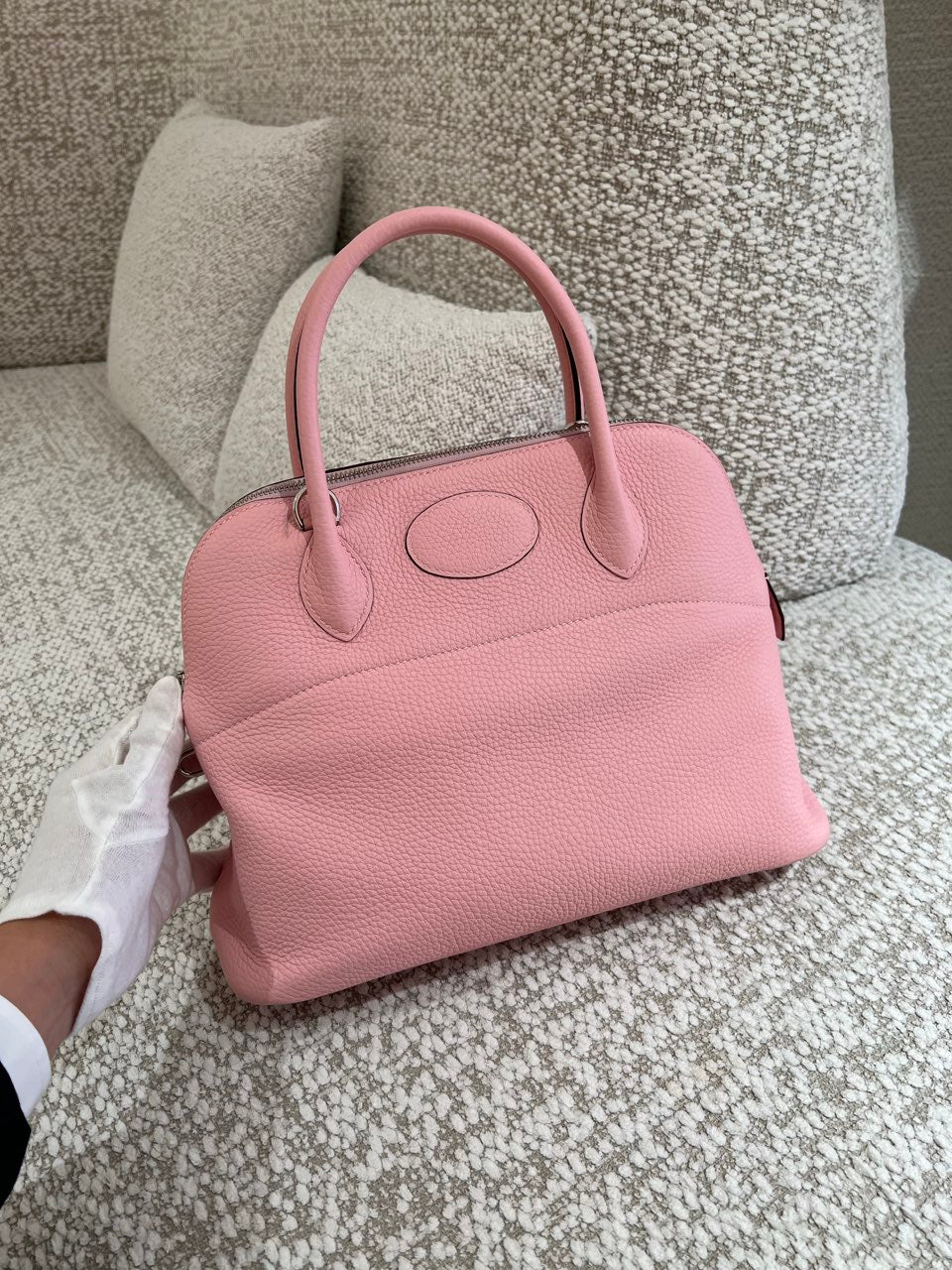 HERMÈS エルメス ボリード31 ヴェルソ ローズサクラ ナタ